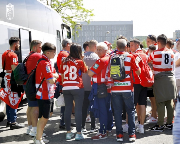 Afición del Granada CF en Vitoria (GRANADA CF)