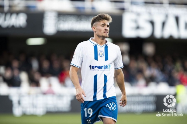Iván Romero en un partido con el CD Tenerife (LALIGA) Iván Romero en un partido con el CD Tenerife (LALIGA)