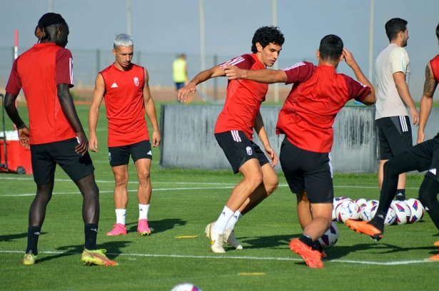 Jesús Vallejo ha tenido su primera sesión de entrenamiento (J. PALMA) Jesús Vallejo ha tenido su primera sesión de entrenamiento (J. PALMA)