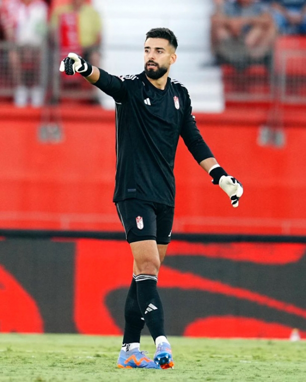 André Ferreira durante el partido contra la UD Almería (GRANADA CF)