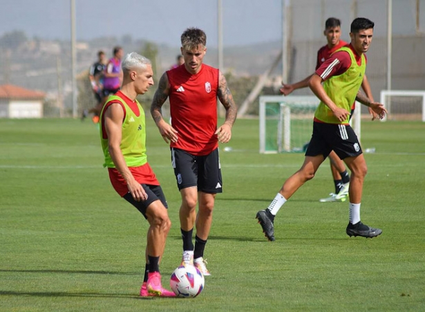 Brian Zaragoza durante un entrenamiento (J. PALMA) Brian Zaragoza durante un entrenamiento (J. PALMA)