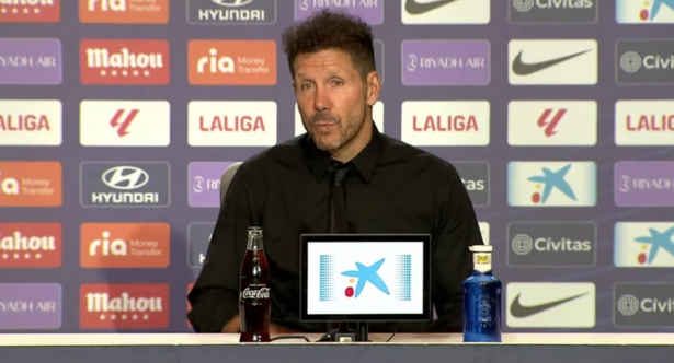 El entrenador del Atlético de Madrid, Diego Simeone (ATLÉTICO DE MADRID) El entrenador del Atlético de Madrid, Diego Simeone (ATLÉTICO DE MADRID)