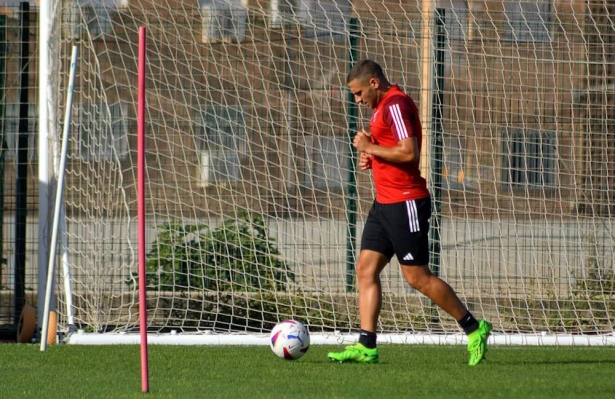 Weissman entrenando en la Ciudad Deportiva (J. PALMA) Weissman entrenando en la Ciudad Deportiva (J. PALMA)