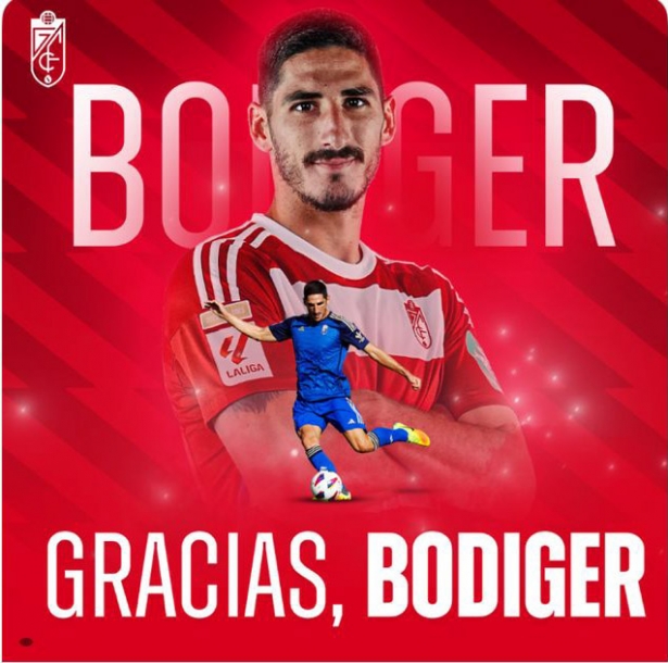 Bodiger se marcha del Granada CF (GRANADA CF) Bodiger se marcha del Granada CF (GRANADA CF)