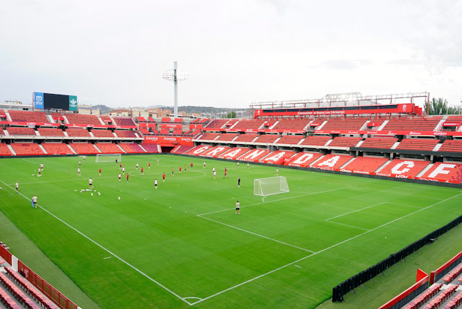 Entrenamiento del Granada CF en el `Nuevo Los Cármenes` (GRANADA CF)