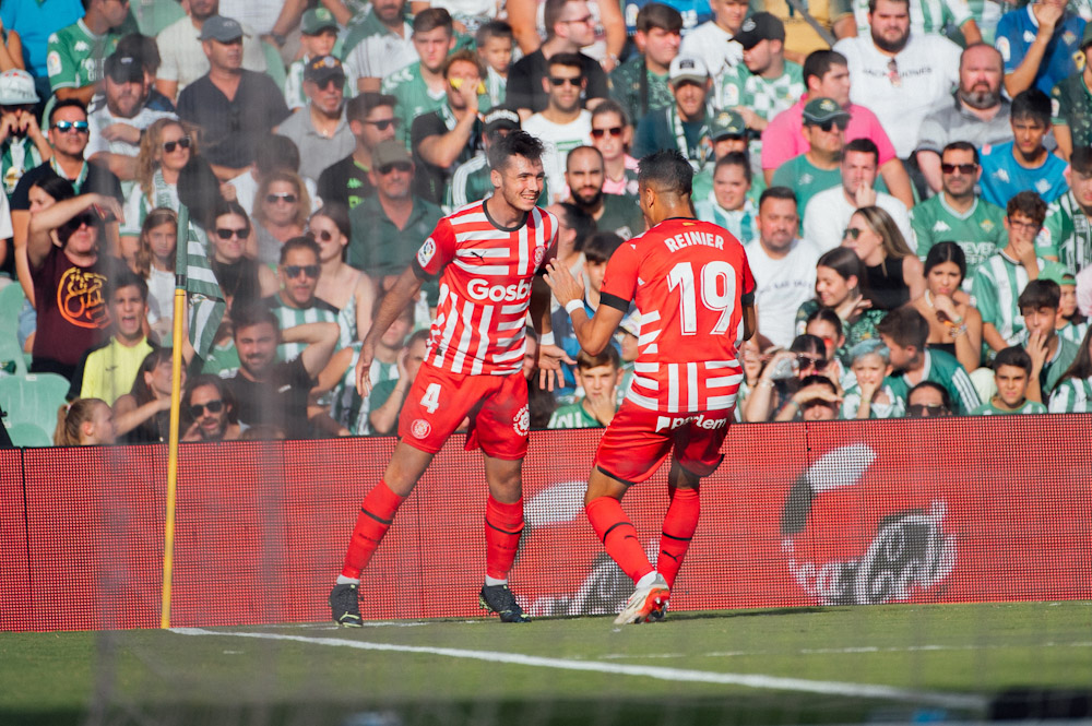 El Girona celebra un gol (GIRONA FC)