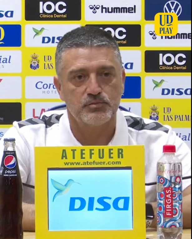 El entrenador de la UD Las Palmas, Xavier García Pimienta (UD LAS PALMAS) El entrenador de la UD Las Palmas, Xavier García Pimienta (UD LAS PALMAS)