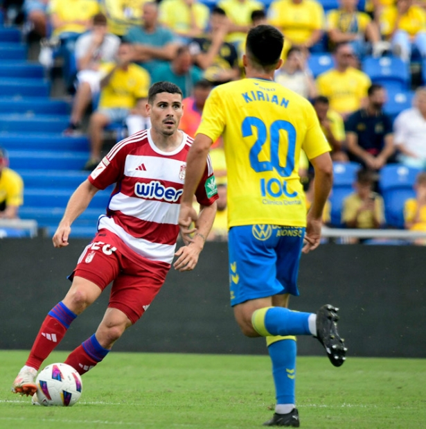 Sergio Ruíz en el partido ante Las Palmas (LOF) Sergio Ruíz en el partido ante Las Palmas (LOF)