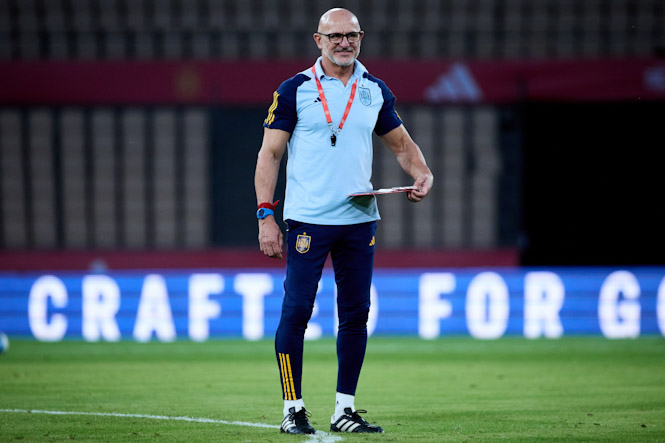 El seleccionador nacional, Luis de la Fuente (RFEF) 