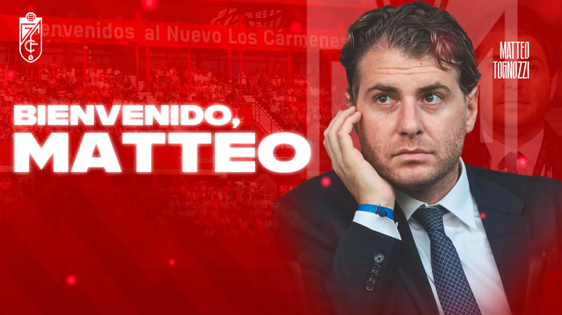 Matteo Tognozzi es el nuevo director deportivo del Granada CF (GRANADA CF)
