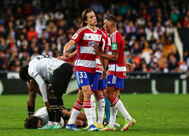 El Granada CF perdió en Mestalla (LOF) El Granada CF perdió en Mestalla (LOF)