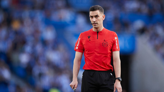 Muñiz Ruíz arbitrará el Granada -Getafe (UD LAS PALMAS)