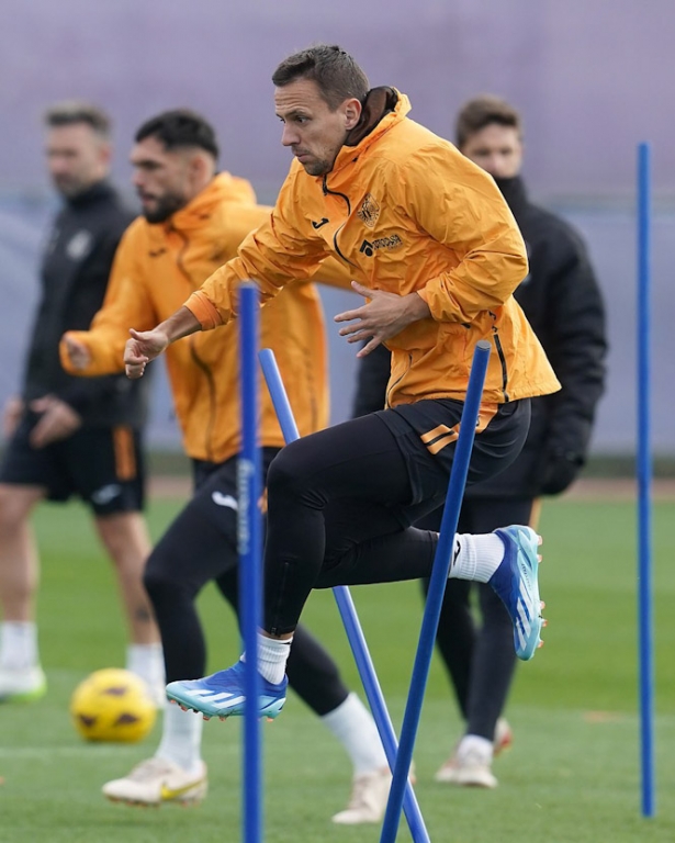 Entrenamiento del Getafe CF (GETAFE CF)