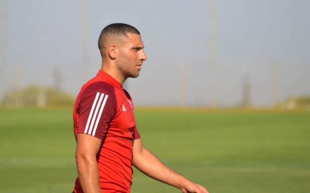 Weissman durante un entrenamiento con el Granada CF (GRANADA CF)