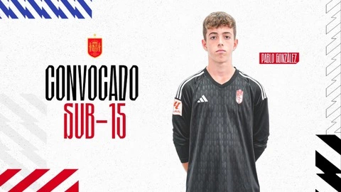 Pablo González irá con la selección sub 15 (GRANADA CF)