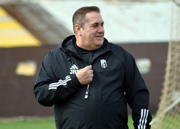 José Ramón Sandoval durante un entrenamiento (J. PALMA) José Ramón Sandoval durante un entrenamiento (J. PALMA)