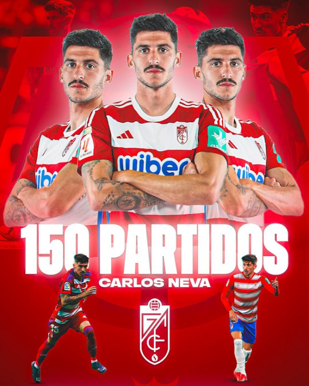 Carlos Neva cumple 150 partidos (GCF) Carlos Neva cumple 150 partidos (GCF)