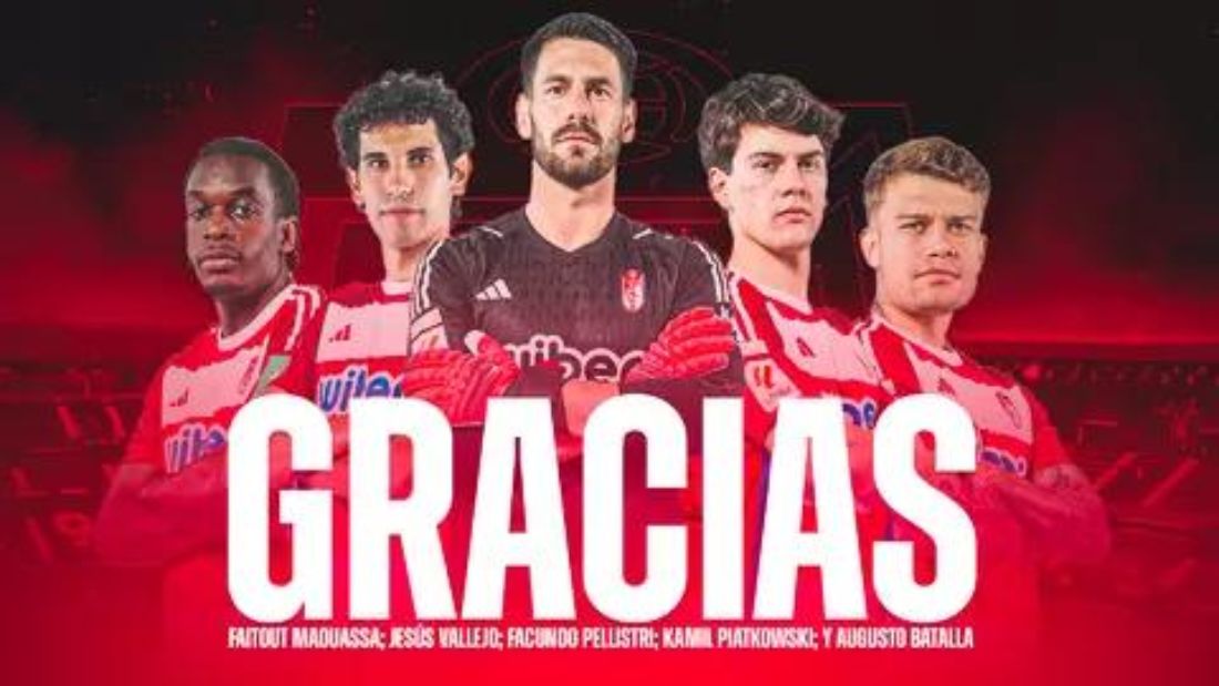 Los cedidos se marcha a sus clubes de origen (GRANADA CF) 
