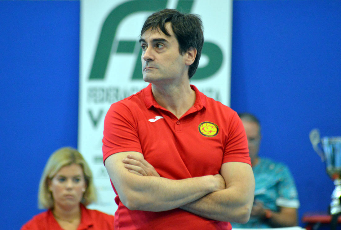 El técnico del Covirán CDU Atarfe, Fran Santos 