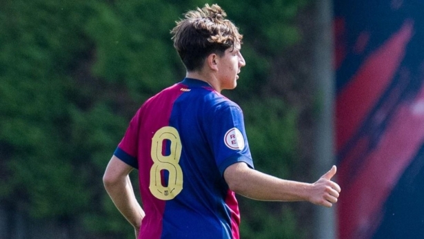 El granadino sigue llamando la atención en la cantera del Barça El granadino sigue llamando la atención en la cantera del Barça