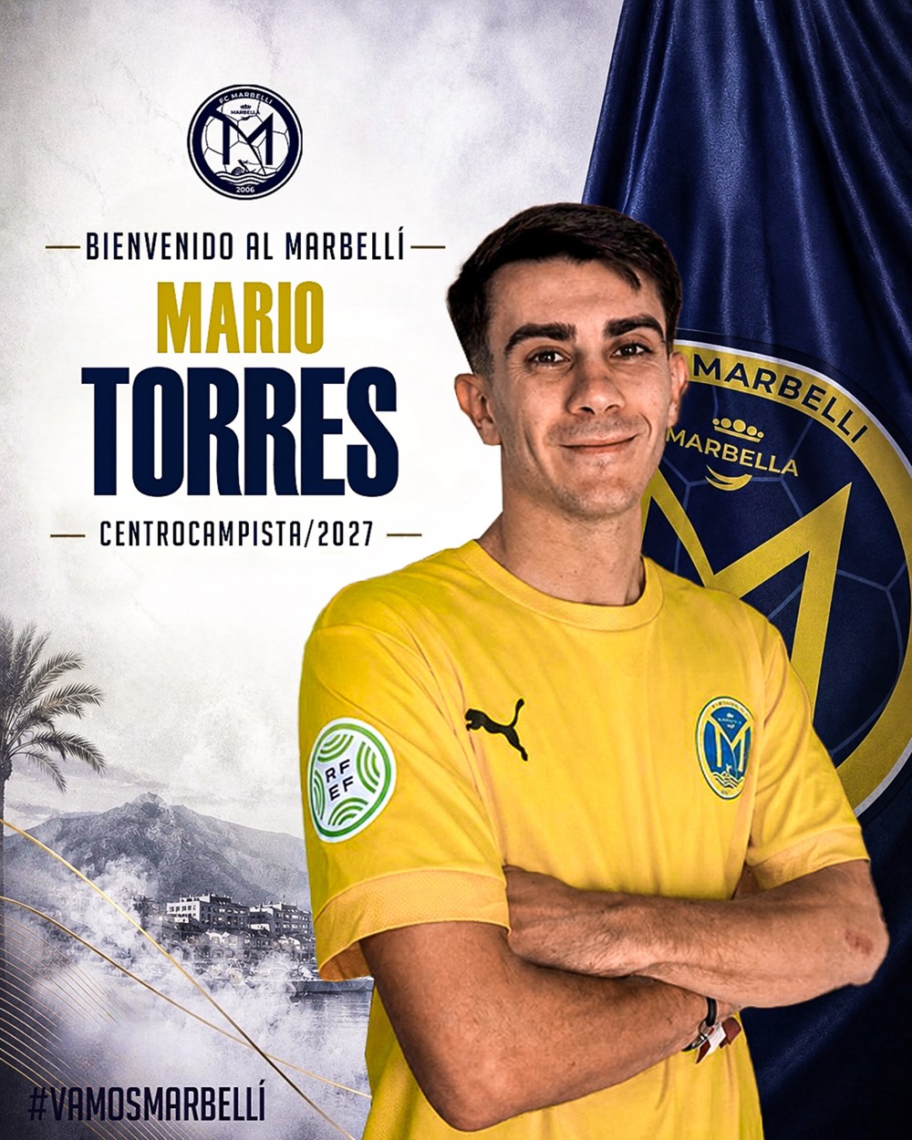 El FC Marbellí ha incorporado a Mario Torres (FC MARBELLÍ)