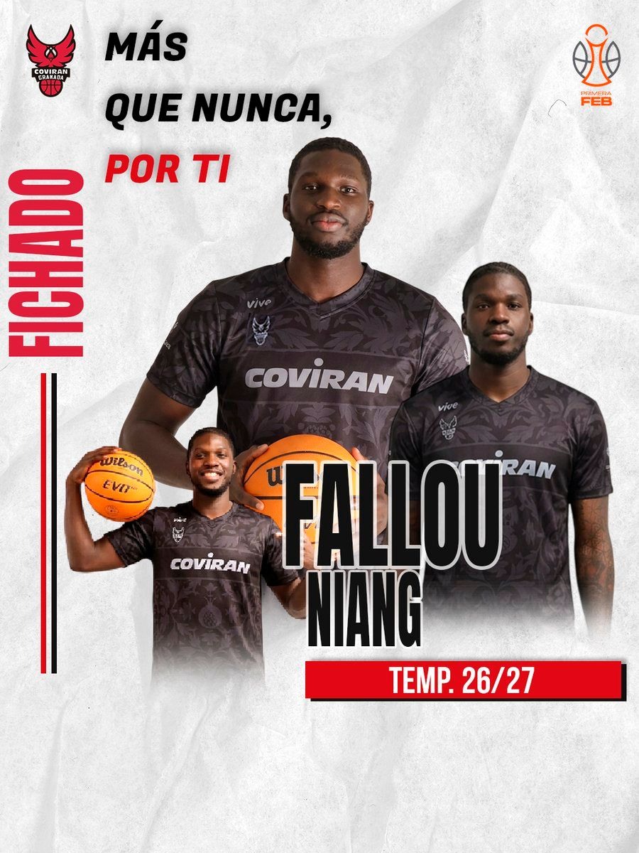 Niang se convierte en el tercer fichaje del Coviran (COVIRAN GRANADA)