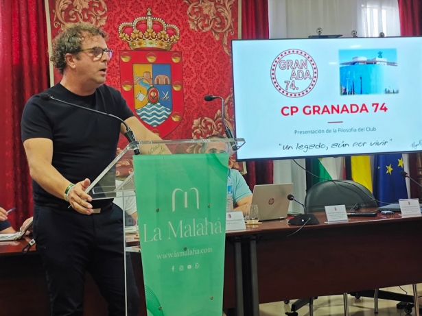 Presentación del acuerdo entre Granada 74 y La Malaha 