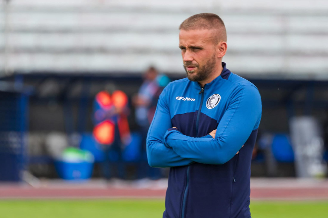 Kevin Vidaña durante un partido 