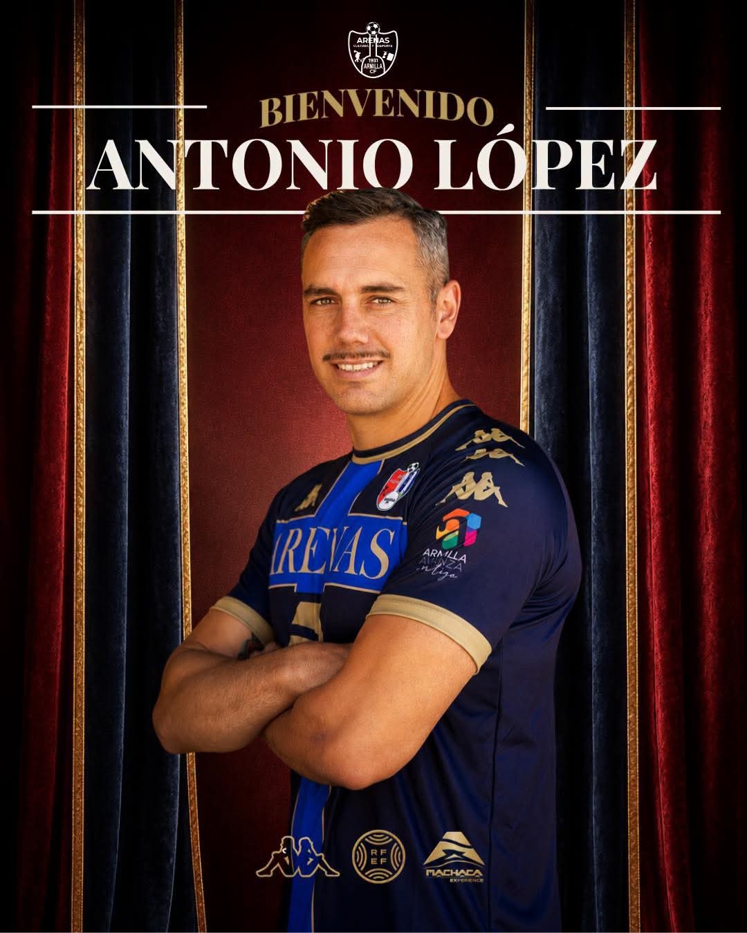 Antonio López regresa al Arenas de Armilla 