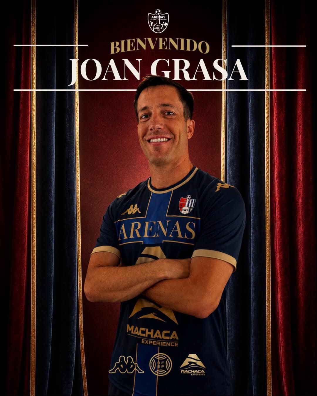 Joan Grasa llega al Arenas (ARENAS DE ARMILLA)