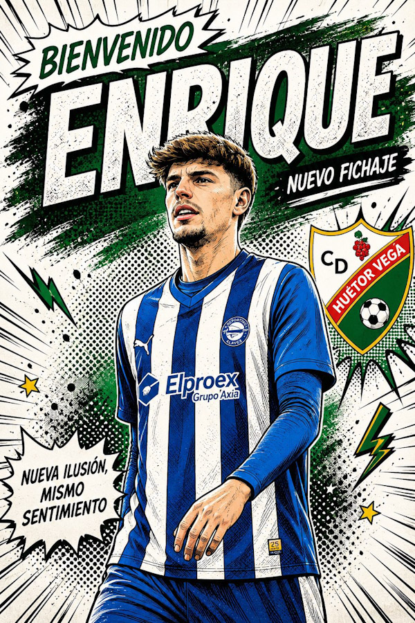 Enrique refuerza la defensa del CD Huétor Vega (CD HUÉTOR VEGA)