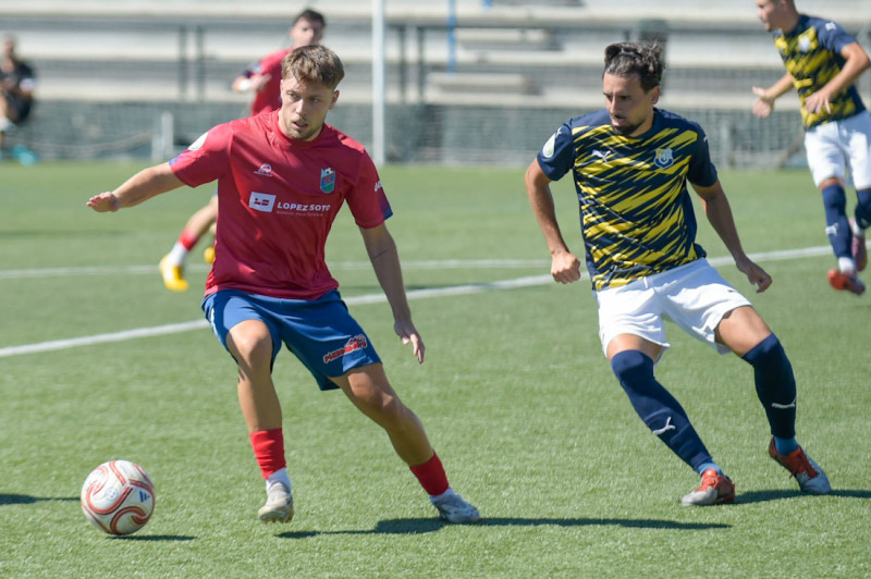 El Churriana CF consiguió su primera victoria de la temporada (GPMEDIA)