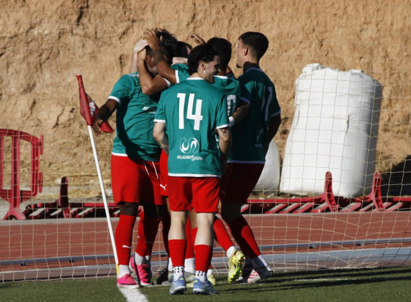 Marcley celebra su gol ante el Imperio (J..PALMA)