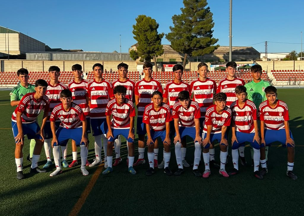 El Granada CF B cadete empezó la liga con empate en casa (GCF)