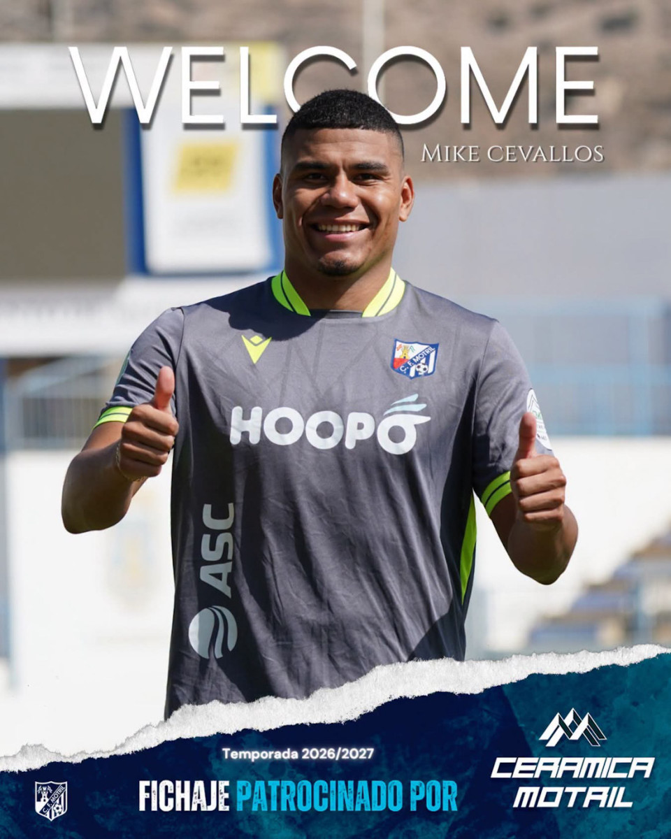 Mike Cevallos refuerza la delantera del CF Motril (CF MOTRIL)