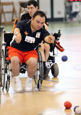 Manolo Martín en el Campeonato del Mundo de Lisboa