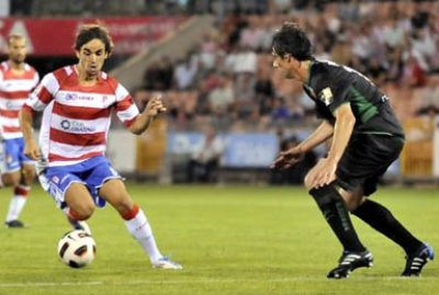 El Huesca está interesado en el fichaje de Carlos Calvo (ARCHIVO)
