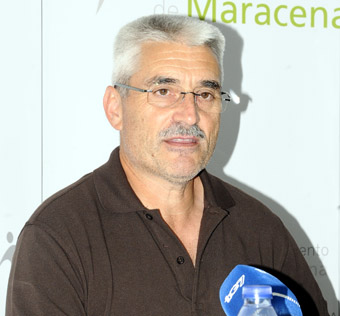 Fabri González durante la rueda de prensa (BALDOMERO)