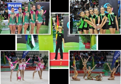 Granada vivió su particular cita con la gimnasia rítmica