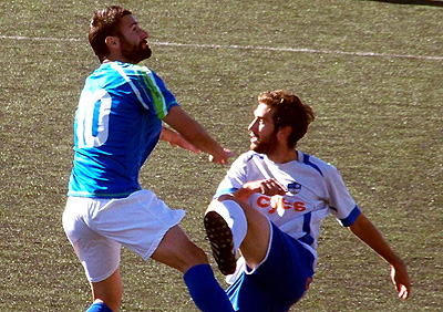 Rafa Payán se estrenó en el encuentro ante el Loja (CASTILLO)