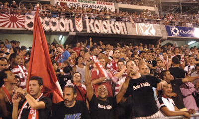 La afición tiene que arropar al equipo para buscar la remontada (BALDOMERO)