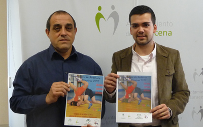 Ramiro Sampedro y Marcelo Montoya durante a presentación del campeonato