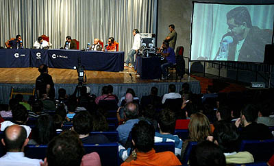Paco Sanz durante su intervención en el programa (GRANADACF.ES)