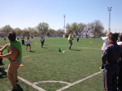 Los escolares disfrutaro de una jornada deportiva