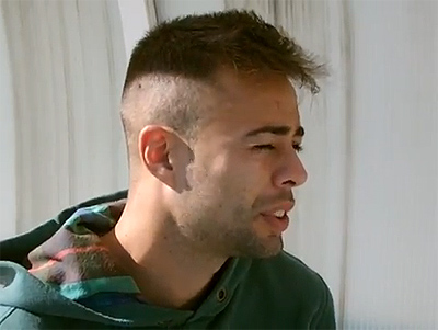 Dani Benítez durante la entrevista con Granadaenjuego.com