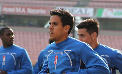 Recio podría debutar contra el Getafe 