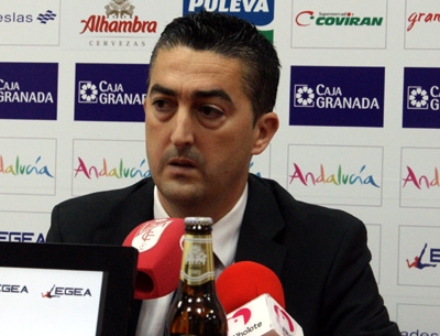 Pedro Segura durante una rueda de prensa (VELASCO)