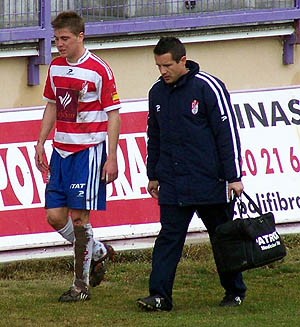 Vicente se retiró lesionado de Guadalajara (GRJ)