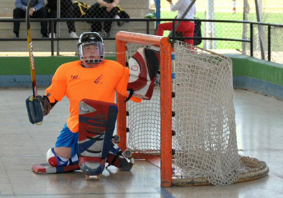 Juanjo debutó en la portería del Cájar 
