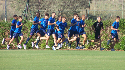 El equipo ya se concentró en diciembre 